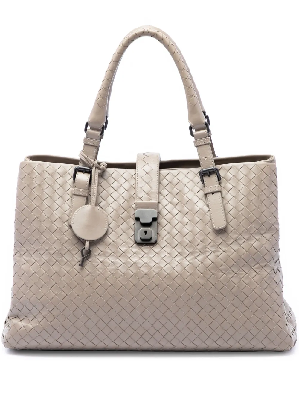 Bottega Veneta Pre-Owned 2012-2026 Medium Nappa Intrecciato Roma tote bag - Marrone