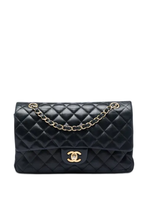 CHANEL Pre-Owned 2008-2009 Medium Classic Lambskin Double Flap shoulder bag
