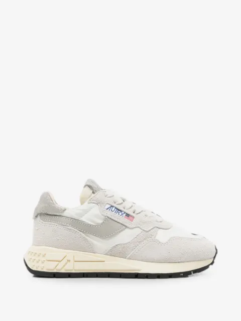 Autry Kids Reelwind Low suede-panelled sneakers