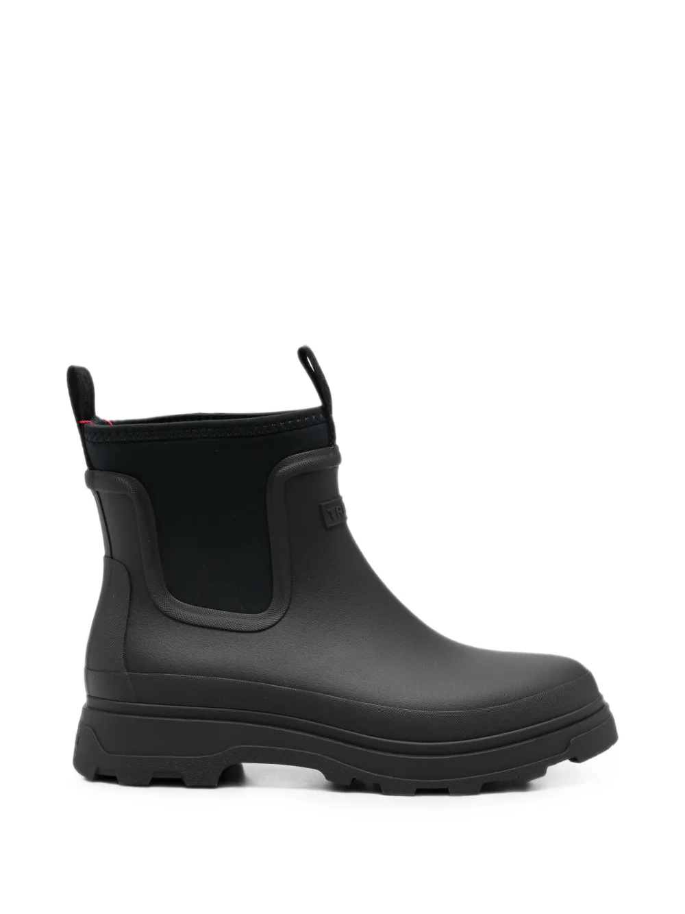 Tretorn logo-patch panelled boots Zwart