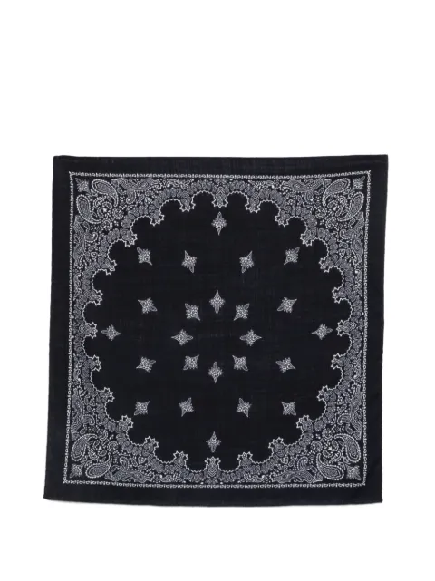 Destin paisley-print scarf