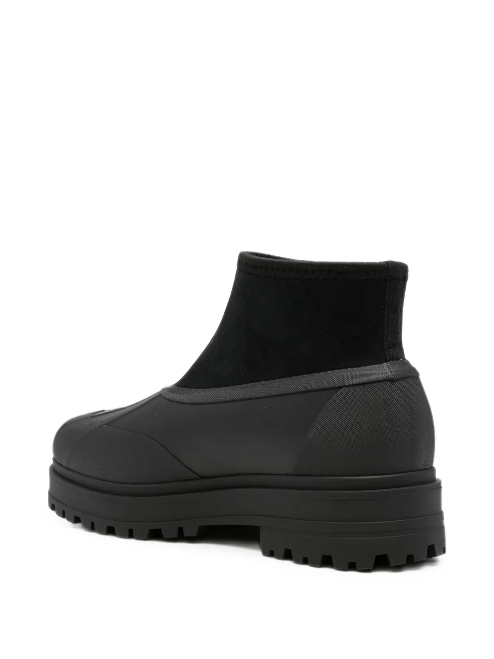 Tretorn Avan Hybrid M panelled chunky-sole boots Zwart