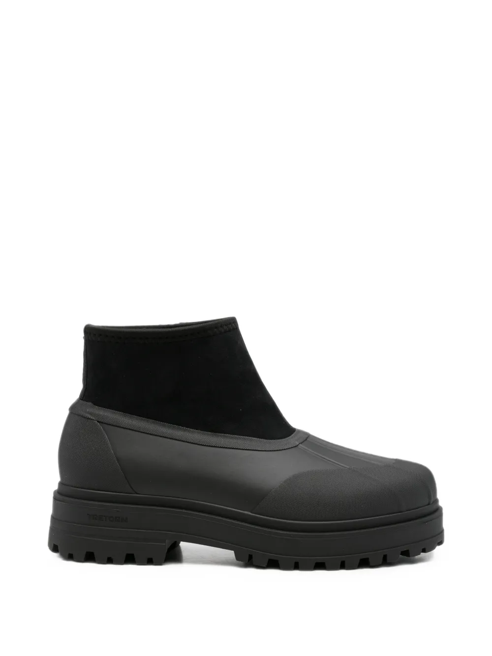 Tretorn Avan Hybrid M panelled chunky-sole boots Zwart