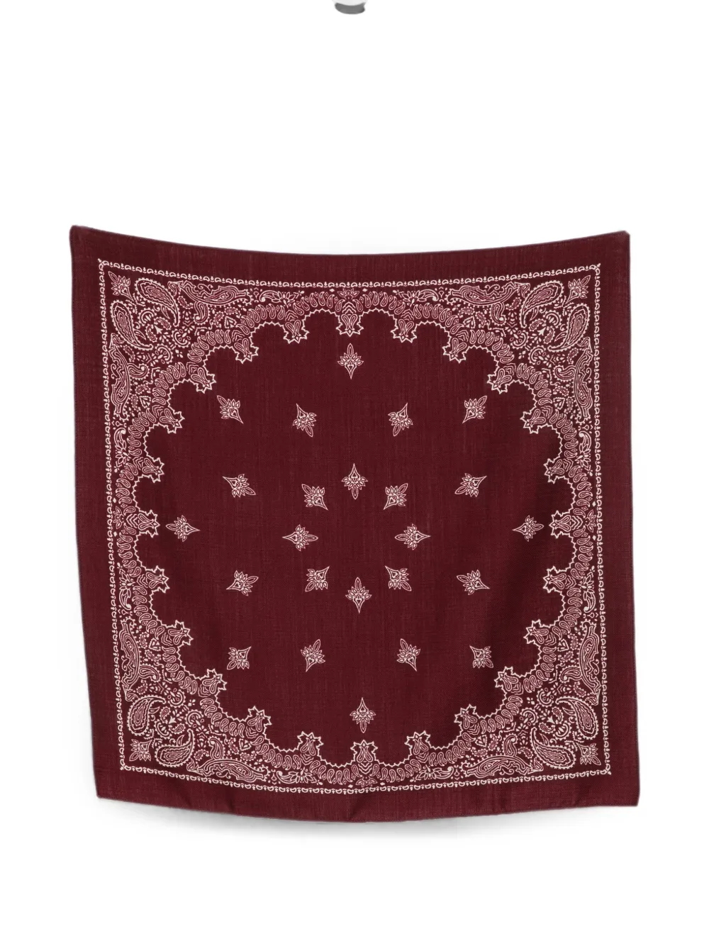 Destin paisley-print bandana scarf - Rot