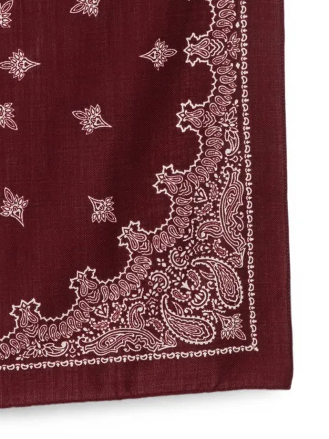 Destin paisley-print bandana scarf