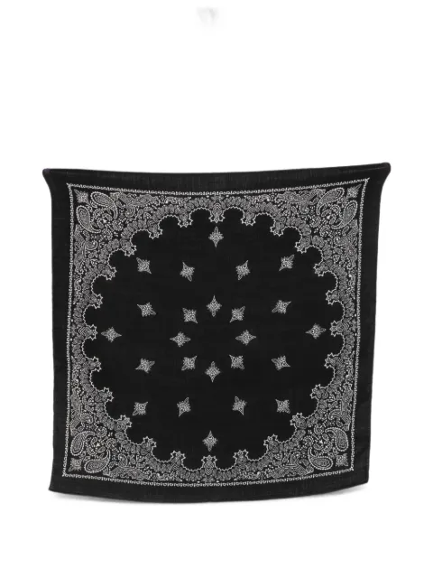 Destin paisley-print bandana scarf