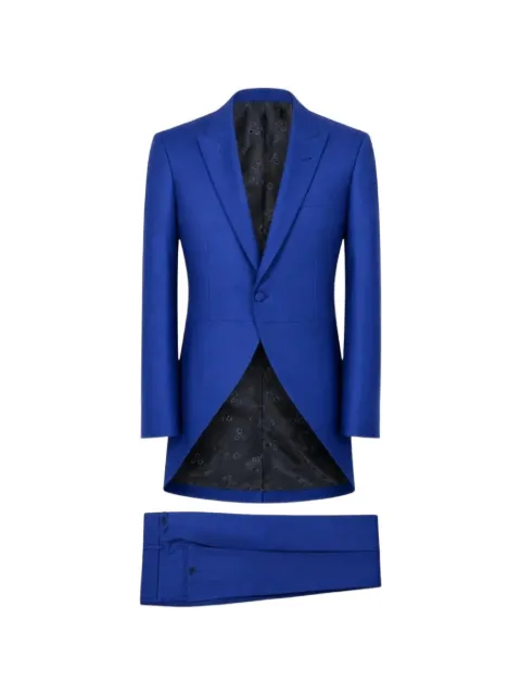 Grasil peak-lapels single-breasted suit