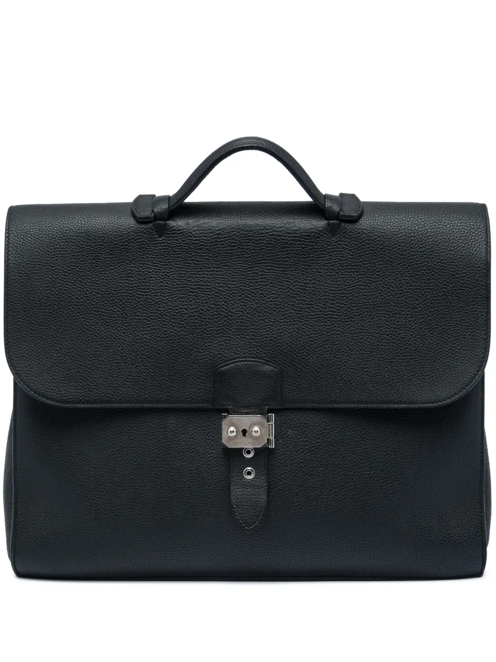 Hermès Pre-Owned 1997-2014 Togo Sac A Depeches 38 business bag - Schwarz