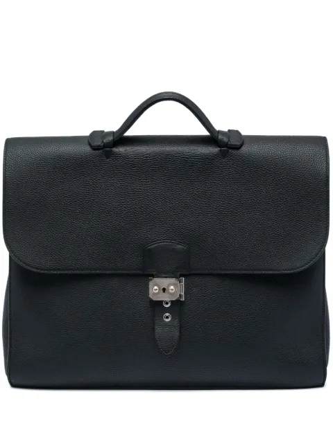 Hermès Pre-Owned 1997-2014 Togo Sac A Depeches 38 business bag