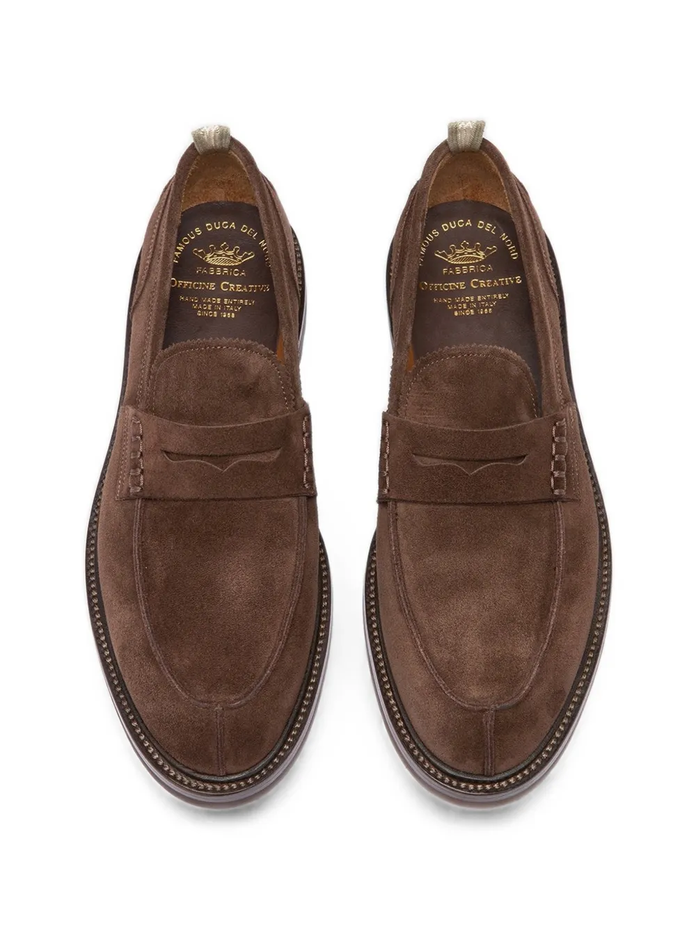Officine Creative Sax Flexi slot-peny loafers Bruin