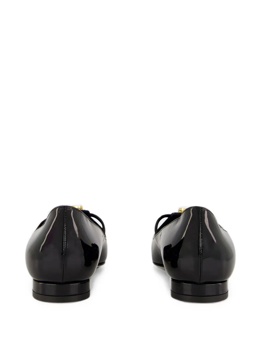 Manolo Blahnik Khafreflat flat pumps Zwart