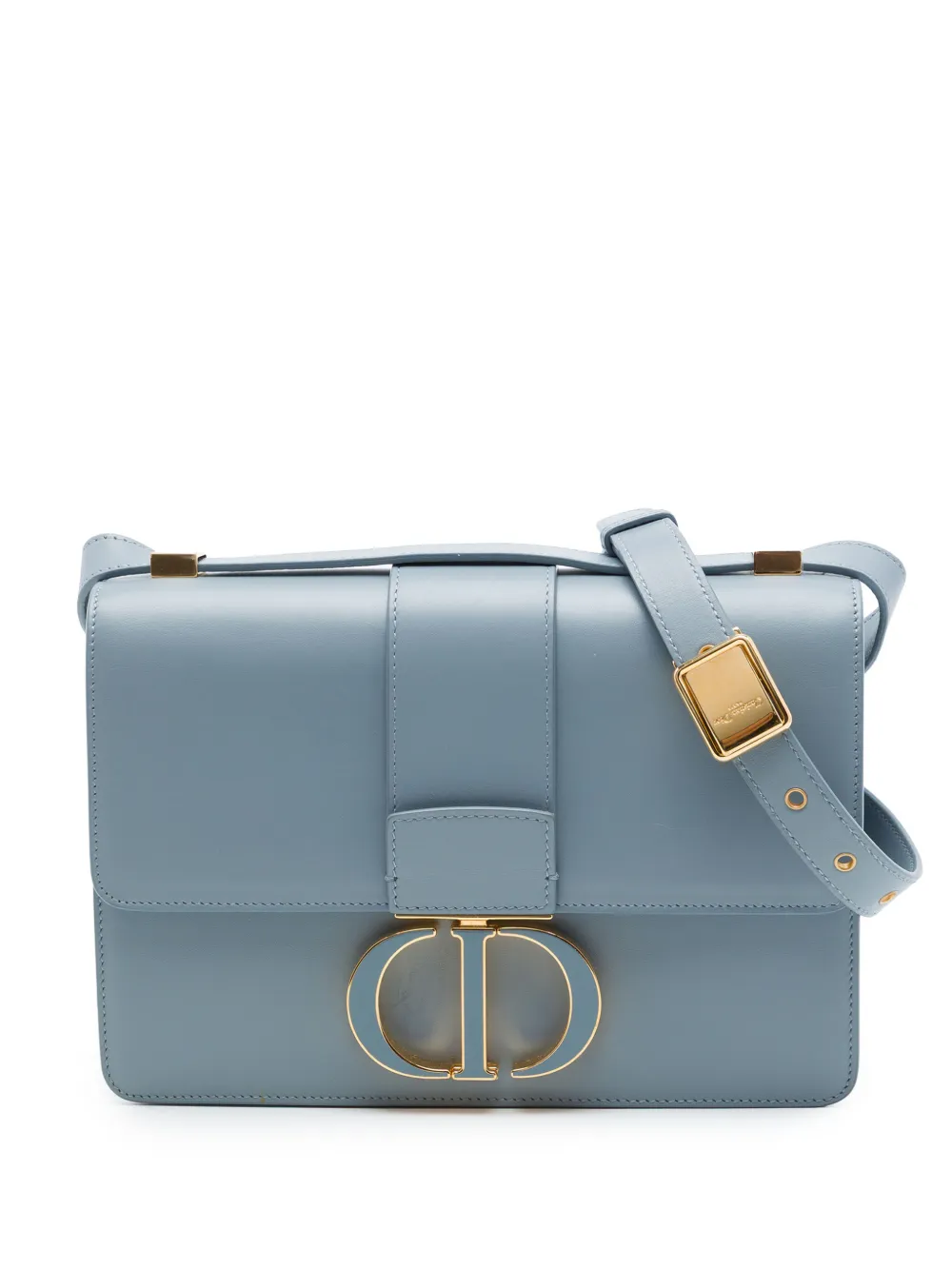 Christian Dior Pre-Owned 2021 Leather 30 Montaigne Flap crossbody bag - Blau