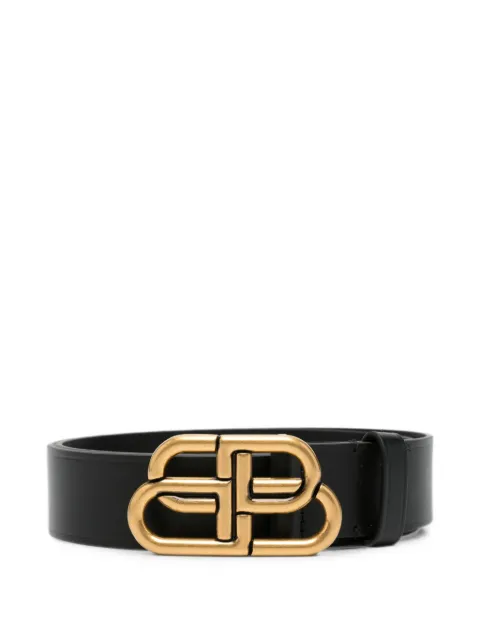Balenciaga Pre-Owned BB leather belt