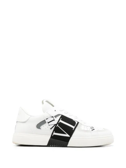 Valentino Garavani Pre-Owned logo-detail lace-up sneakers