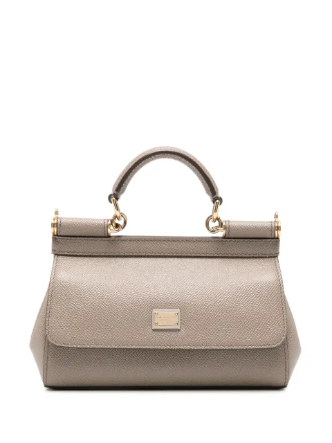 Dolce & Gabbana Pre-Owned Sicily leather tote bag