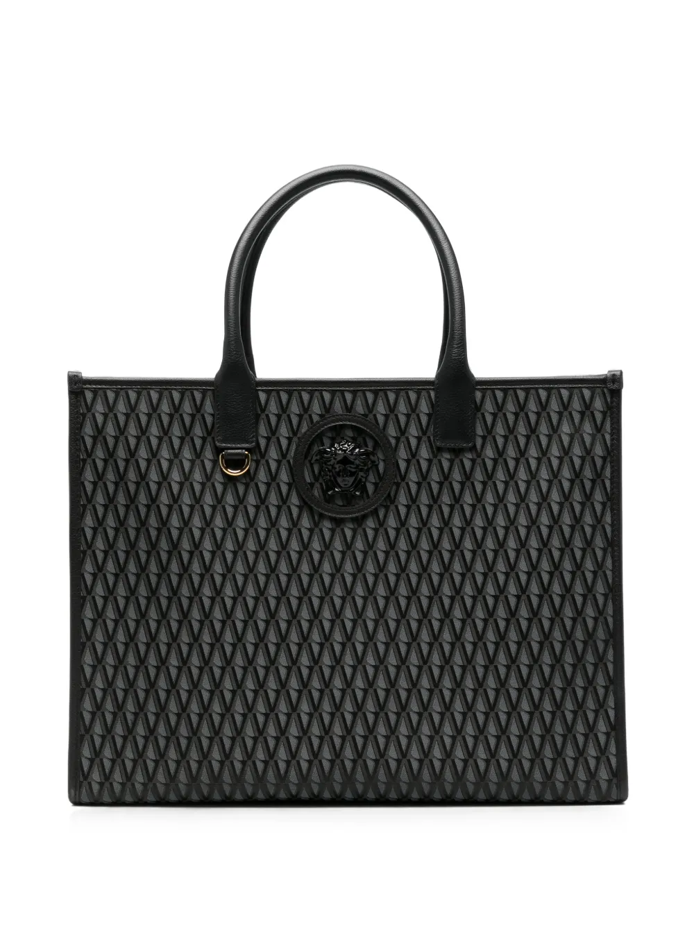 Versace Pre-Owned Medusa Head Tote Bag mit Monogramm - Schwarz