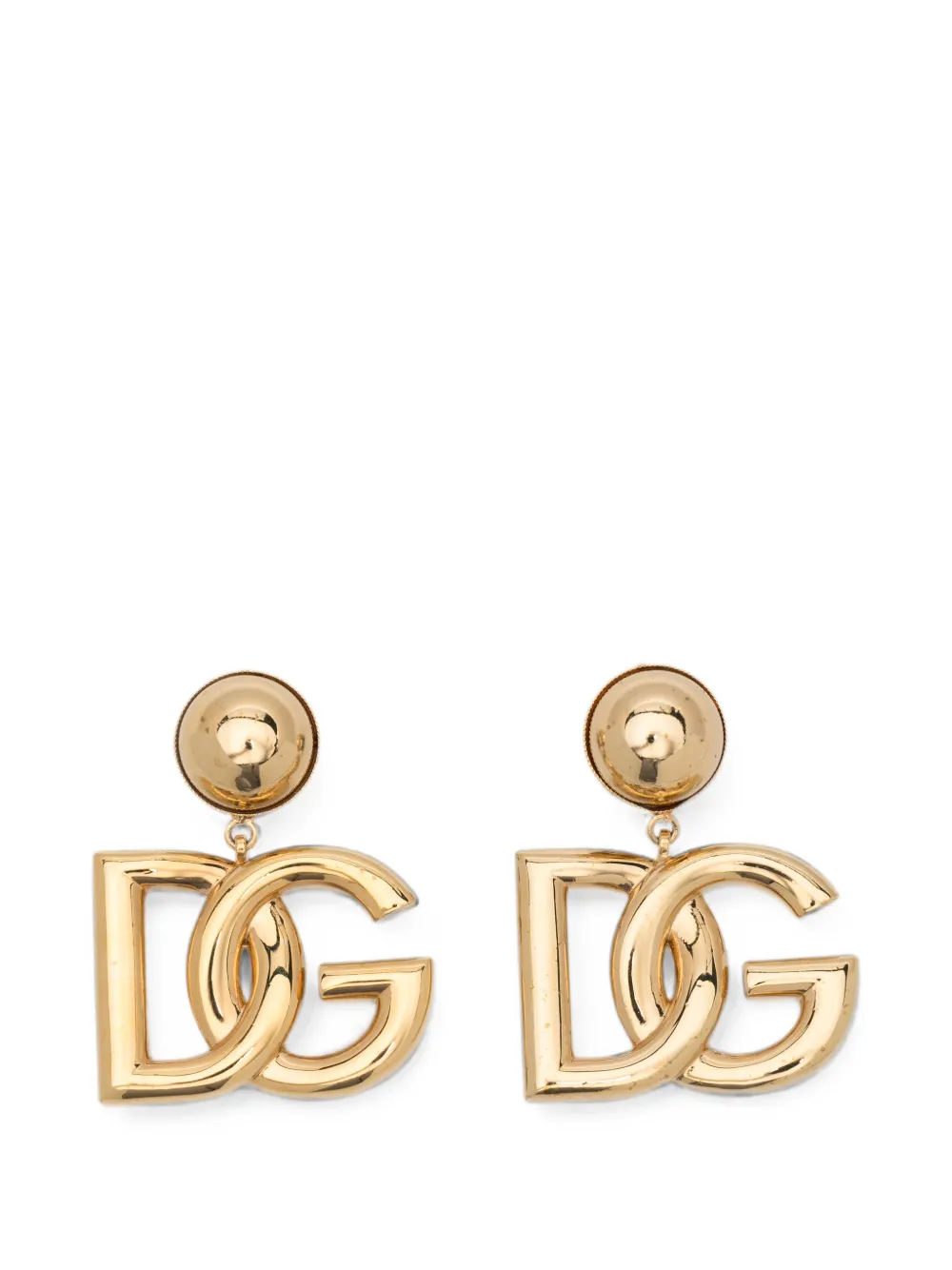 Dolce & Gabbana Pre-Owned boucles d'oreilles clips à logo DG Dolce & Gabbana Pre-Owned boucles d'oreilles clips à logo DG