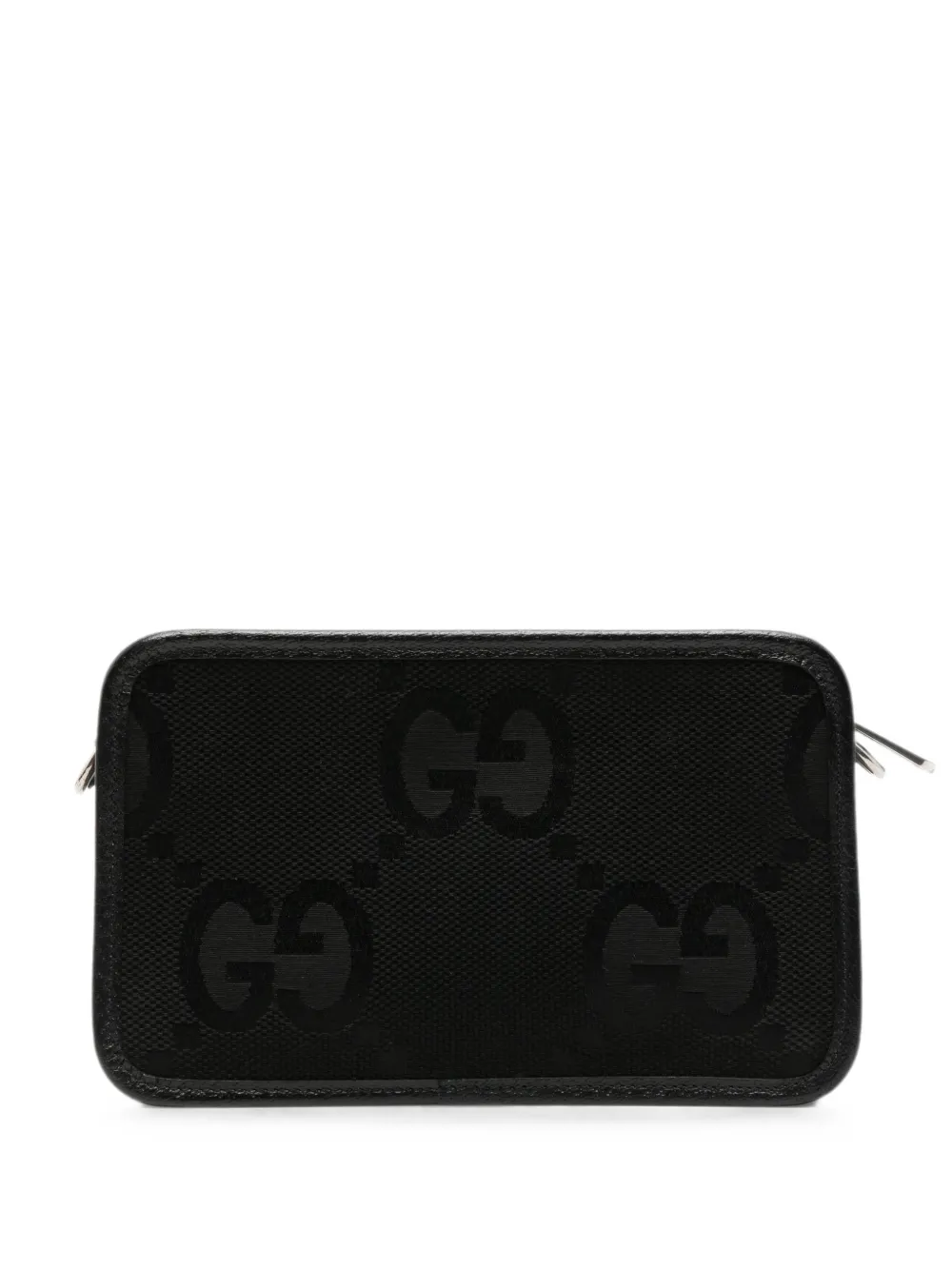 Gucci Pre-Owned Borsa a spalla Jumbo GG mini - Nero