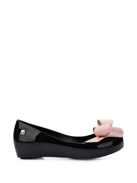 Mini Melissa Ultragirl Classy bow-detail ballet flats