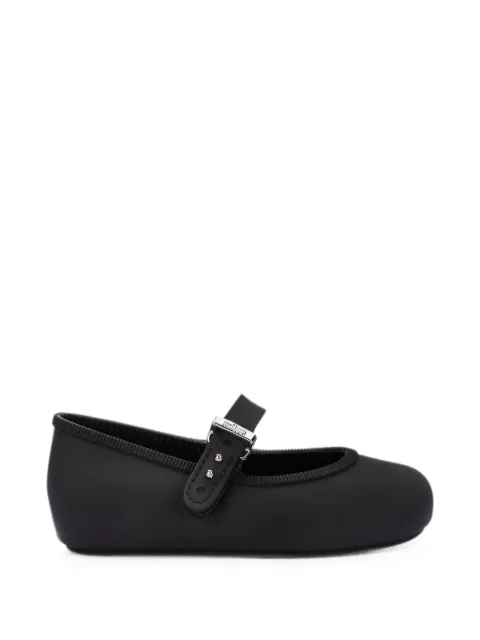 Mini Melissa buckle-strap ballet flats