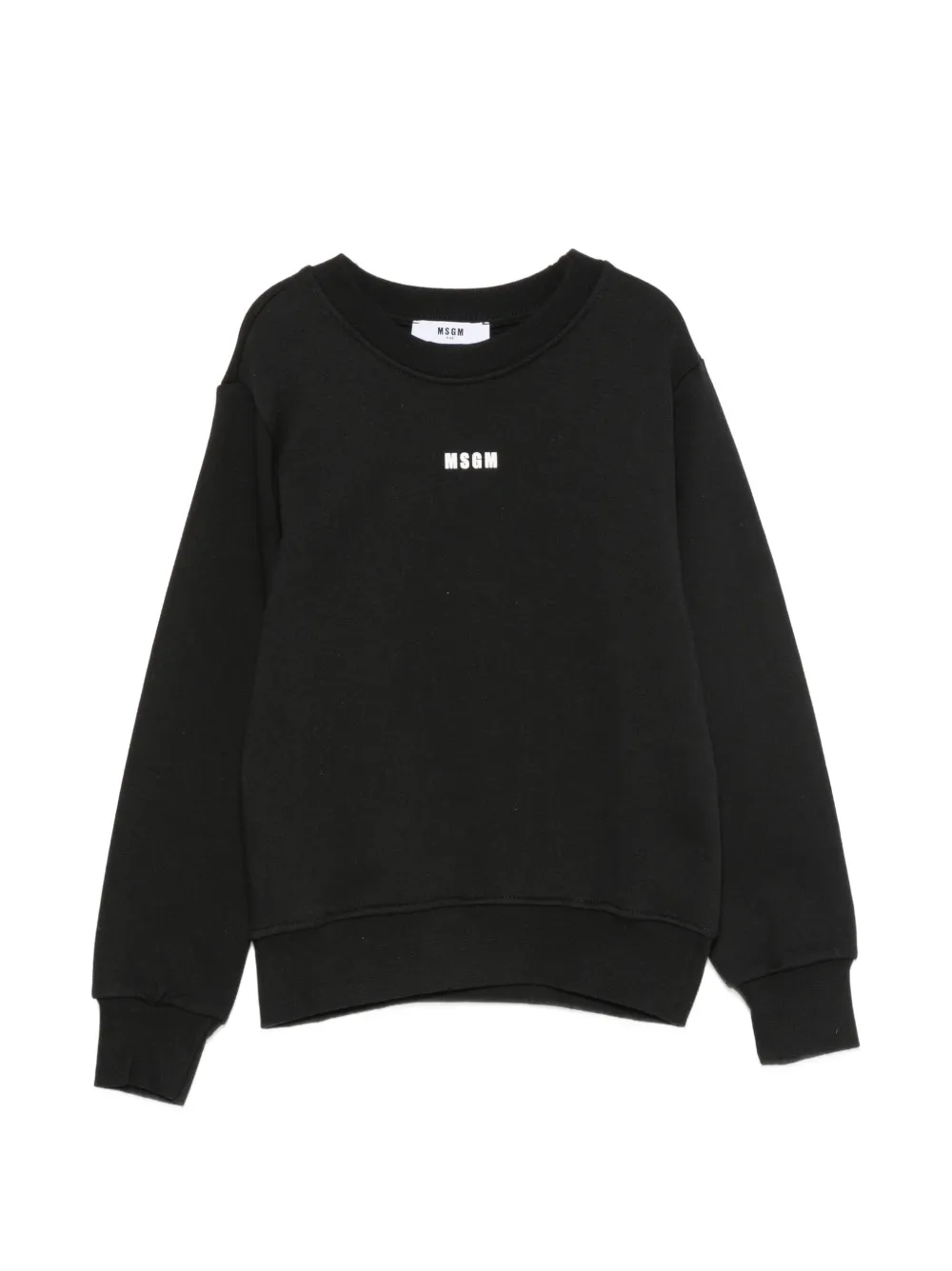 MSGM Kids graphic-print sweatshirt - Schwarz