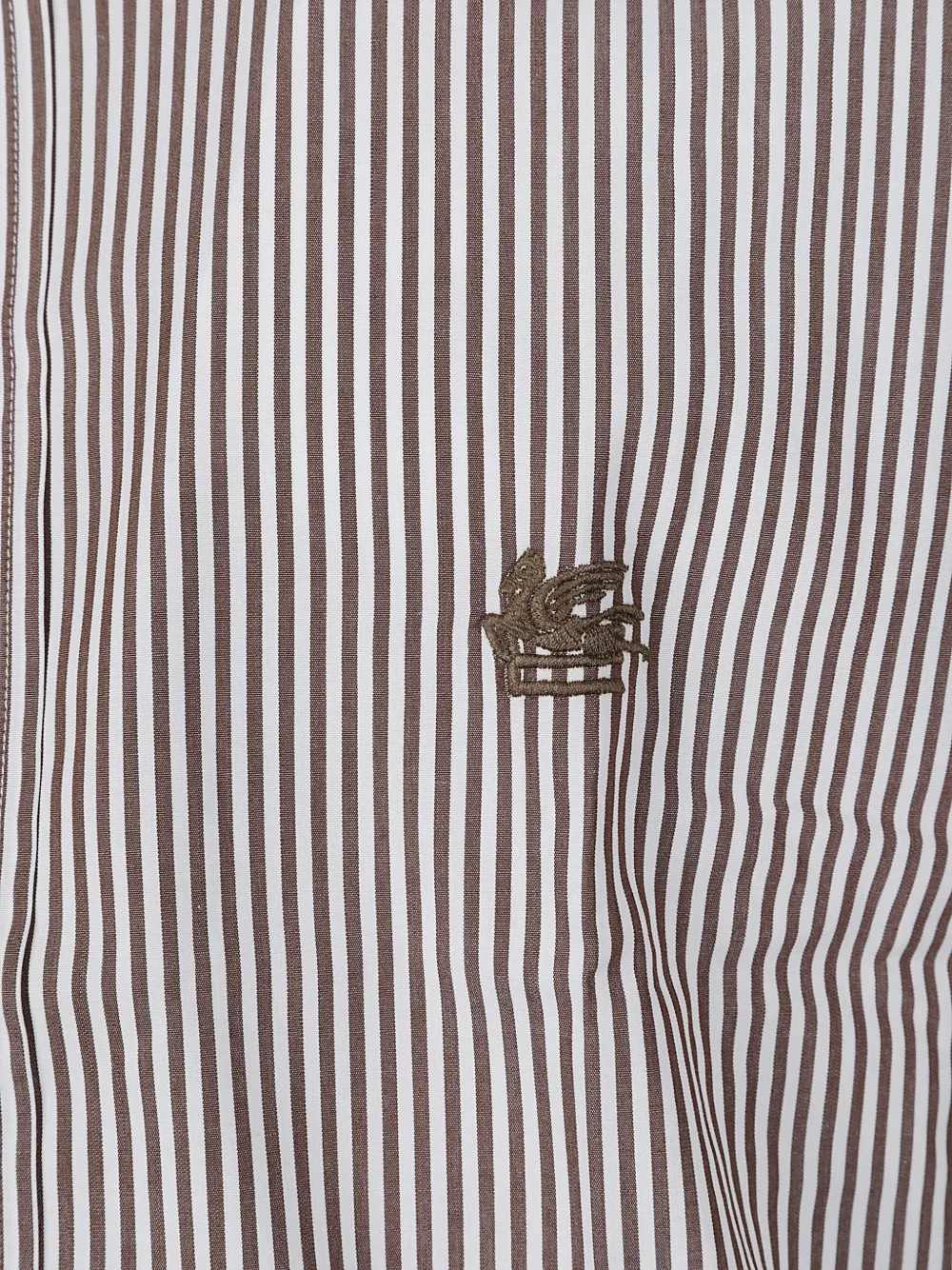 ETRO Overhemd met geborduurd logo Wit