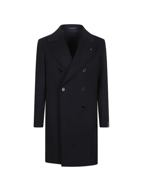 Tagliatore wool double-breasted coat
