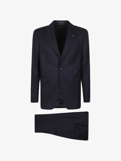 Tagliatore wool single-breasted suit