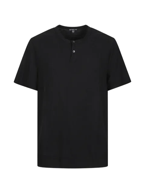 James Perse henley-neck cotton T-shirt