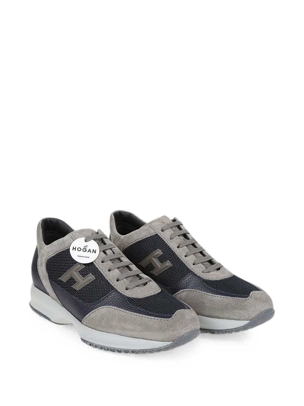 Hogan Interactive logo-detail sneakers Grijs