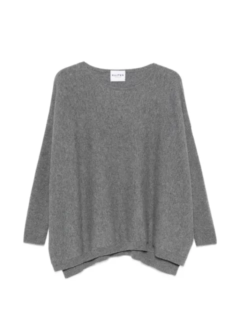 kujten sweater med slids i siden