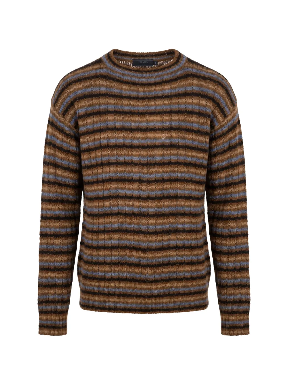 Prada Shetland wool boat-neck sweater - Marrone