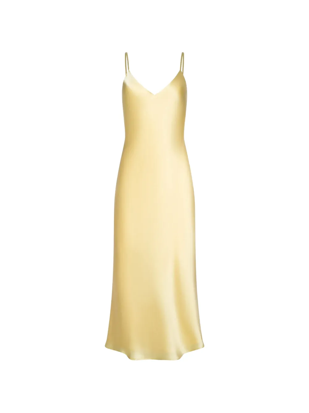 L'Agence Seridie silk midi slip dress · 6