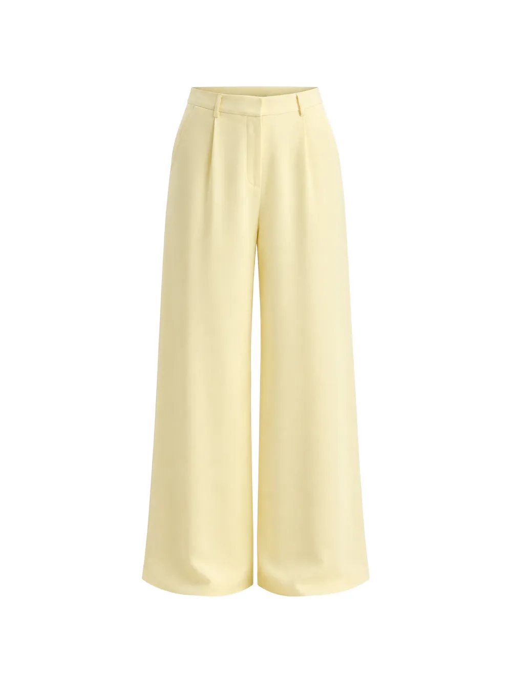 TWP Hudson pleated trousers Geel