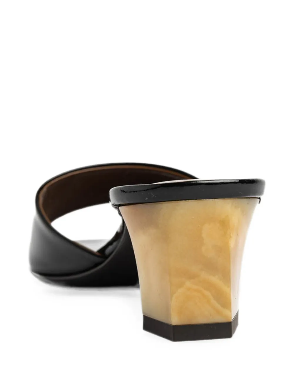Giuseppe Zanotti patent-leather sandals Zwart