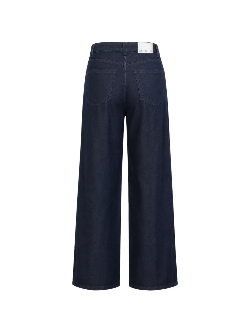 SA SU PHI Broek met wijde pijpen Blauw