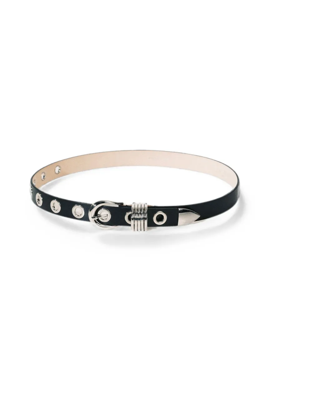 Déhanche Hollyhock 10 Rivet riem Zwart