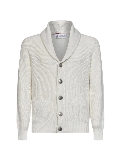 Brunello Cucinelli ショールカラー カーディガン
