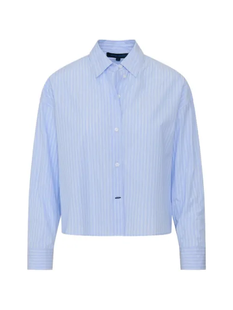 PATRICK ASSARAF striped boxy-fit shirt
