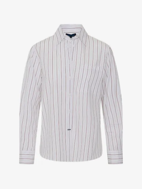 PATRICK ASSARAF striped cotton shirt