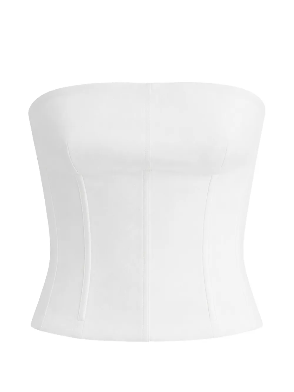 TWP Jillian bustier top - Bianco