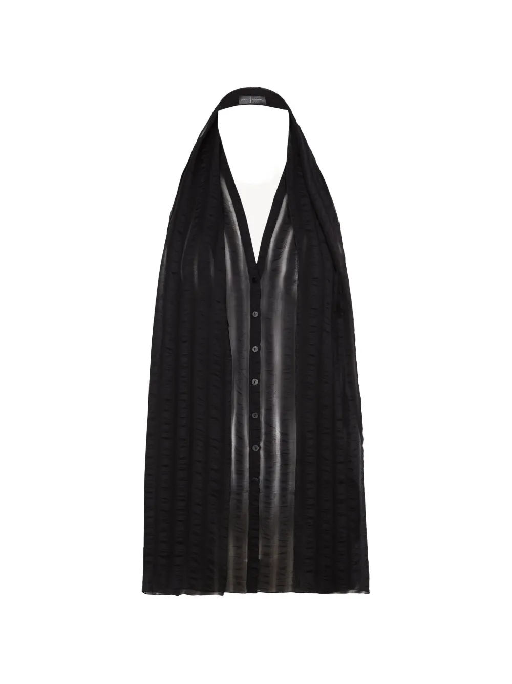 Cortana Brisa halterneck sleeveless shirt