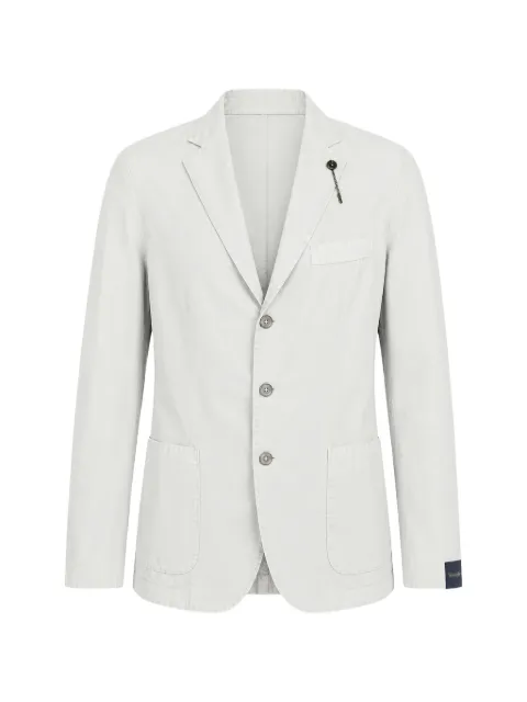 Santaniello pin-detail single-breasted blazer