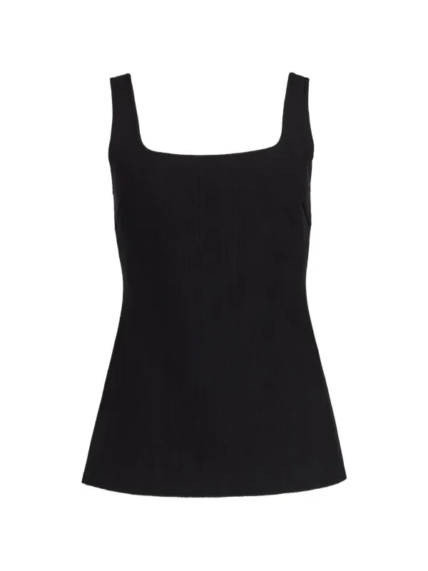 High Sport Inna Striped Top in Black