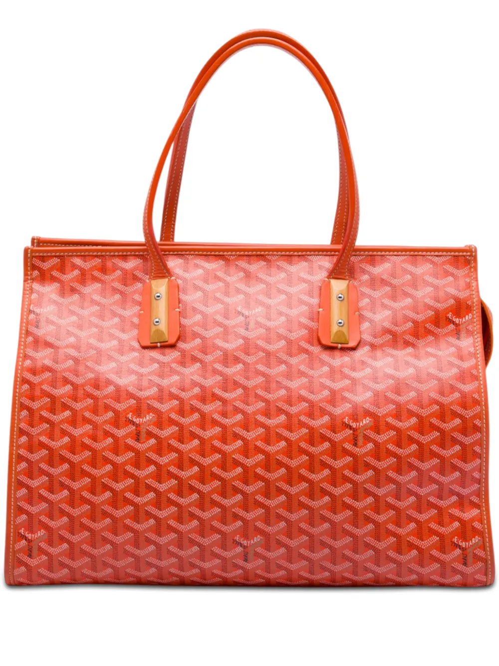 Goyard Pre-Owned 2010 Goyardine Marquises tote bag - Arancione