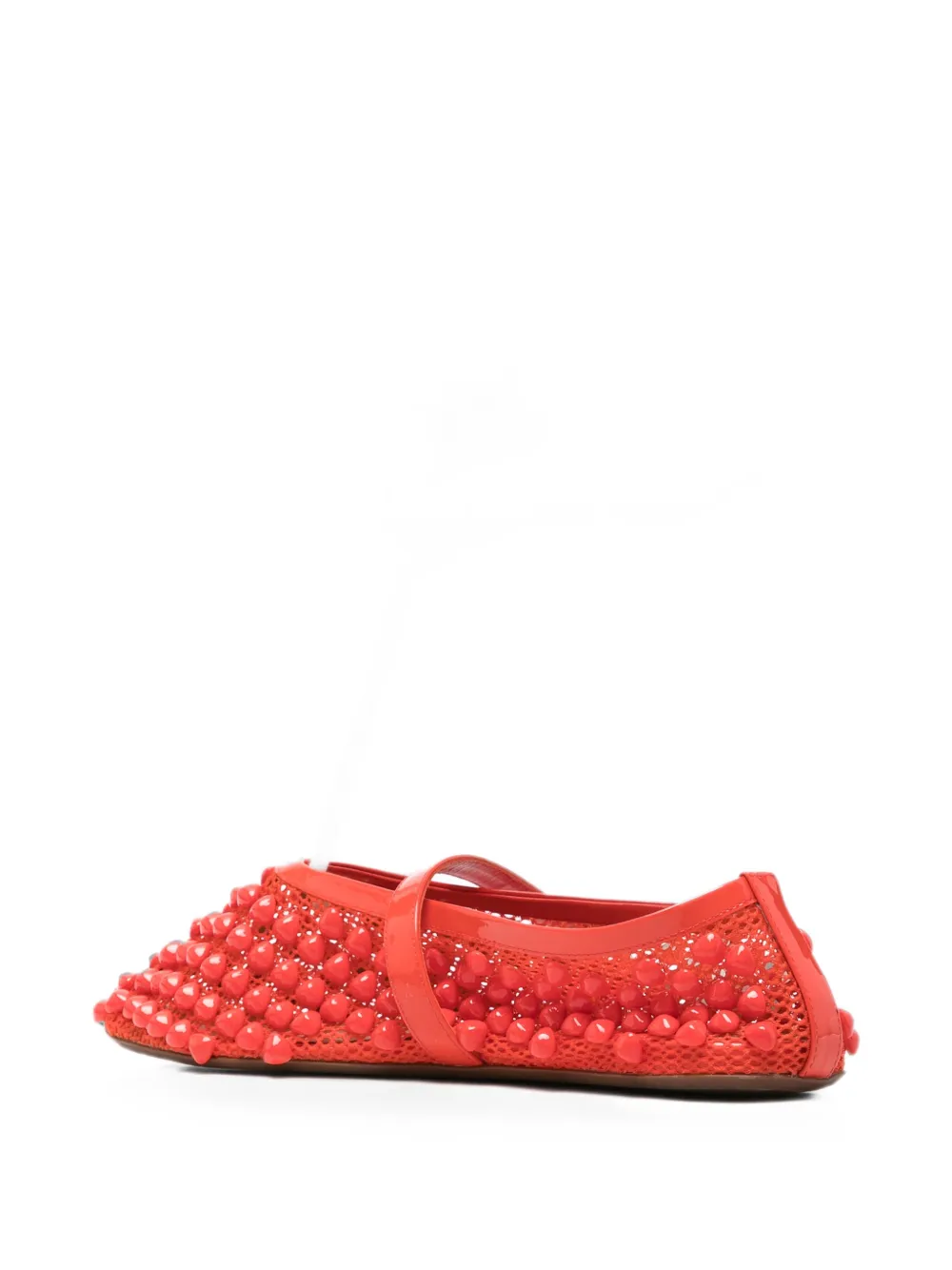 Alaïa Pre-Owned Ballerina's met gespsluiting Rood