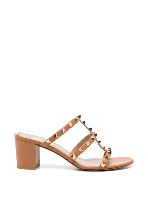 Valentino Garavani Pre-Owned Rockstud leather heeled sandals