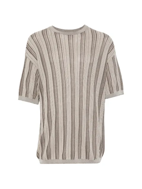 Emporio Armani Pre-Owned striped T-shirt