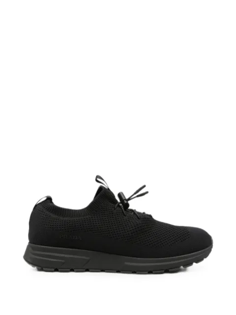 Prada Pre-Owned Prax stretch-knit sneakers