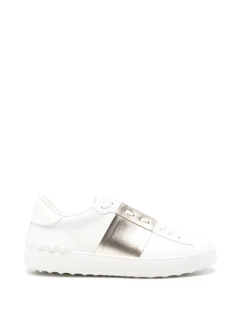 Valentino Garavani Pre-Owned オープン レザースニーカー